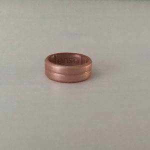 Enso Elements Contour Silicone Ring- Rose Gold